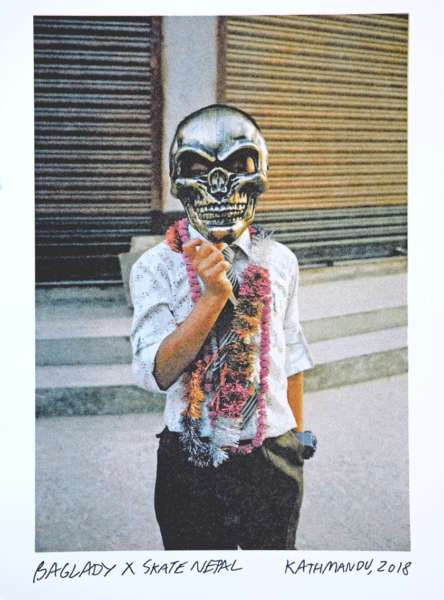 Cover Image for Baglady x Skate Nepal print