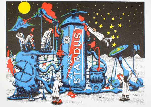 Cover Image for ZINGY STARDUST Print by Bianca Road Brewery x Alfred Landen