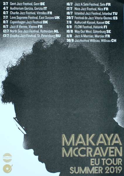 Cover Image for Makaya McCraven Poster by Raimund Wong