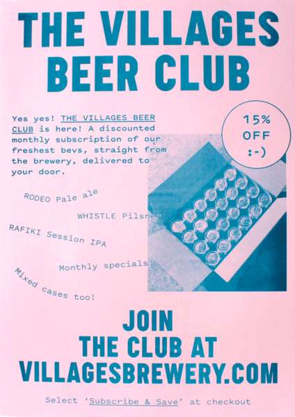 Cover Image for Villages Brewery Poster by Villages