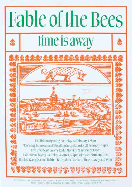Cover Image for Fable of the Bees Poster by Time is Away