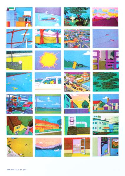 Cover Image for Springfield By Day by Scenic Simpsons