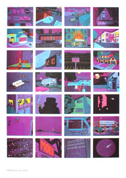 Cover Image for Springfield By Night by Scenic Simpsons