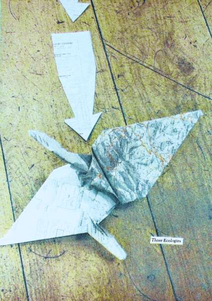 Cover Image for Three Ecologies Publication by Nottingham Contemporary
