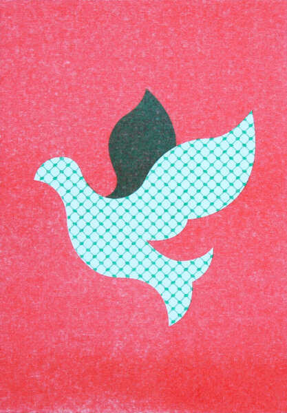 Cover Image for Messenger of Peace postcard by Oktay Sönmez