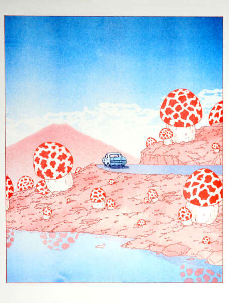 Cover Image for After The Meteorite print by Liam Cobb