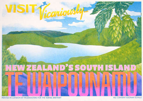 Cover Image for Te Waipounamu by Jonah Schulz