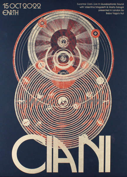 Cover Image for Suzanne Ciani Gig Posters by Raimund Wong