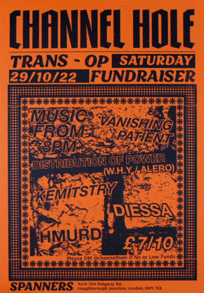 Cover Image for Trans-Op Fundraiser Poster by Channel Hole