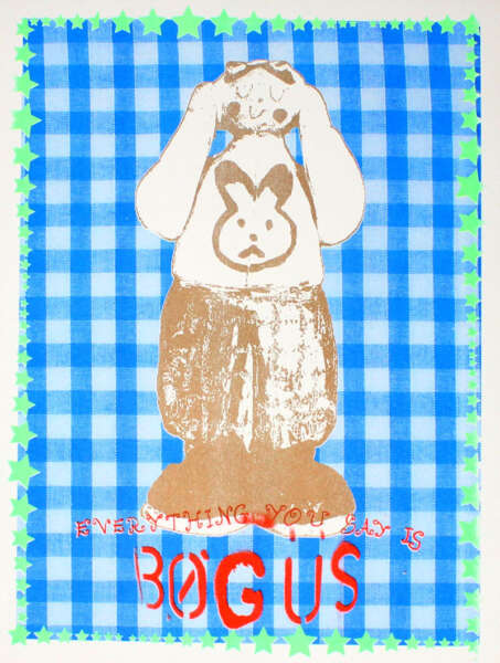 Cover Image for Everything You Say Is Bogus print by Mary Watt