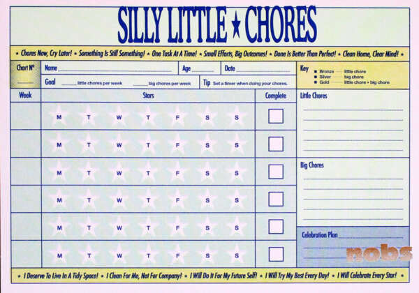 Cover Image for Silly Little Chores Chart by NOBS